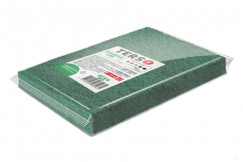 Green hand pad TERSO, 90x155 mm, 2 pcs