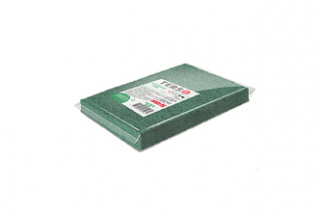 Green hand pad TERSO, 90x155 mm, 2 pcs