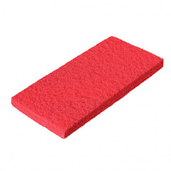 Red hand pad TERSO, 120x250 mm