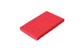 Red hand pad, 90x155 mm