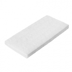 White hand pad TERSO, 120x250 mm
