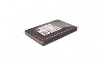 Brown hand pad TERSO, 90x155 mm, 2 pcs