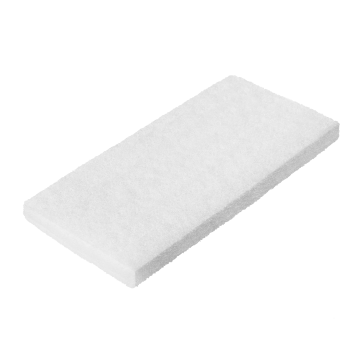 White hand pad, 112x200 mm