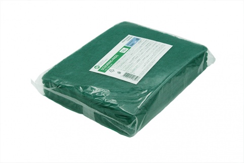 Doubled scouring pad 102x260 mm AT, with perforation line, regular