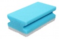 Scouring sponge 130x70 mm TERSO blue, nail grip, soft